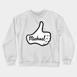 Men name Michael Crewneck Sweatshirt